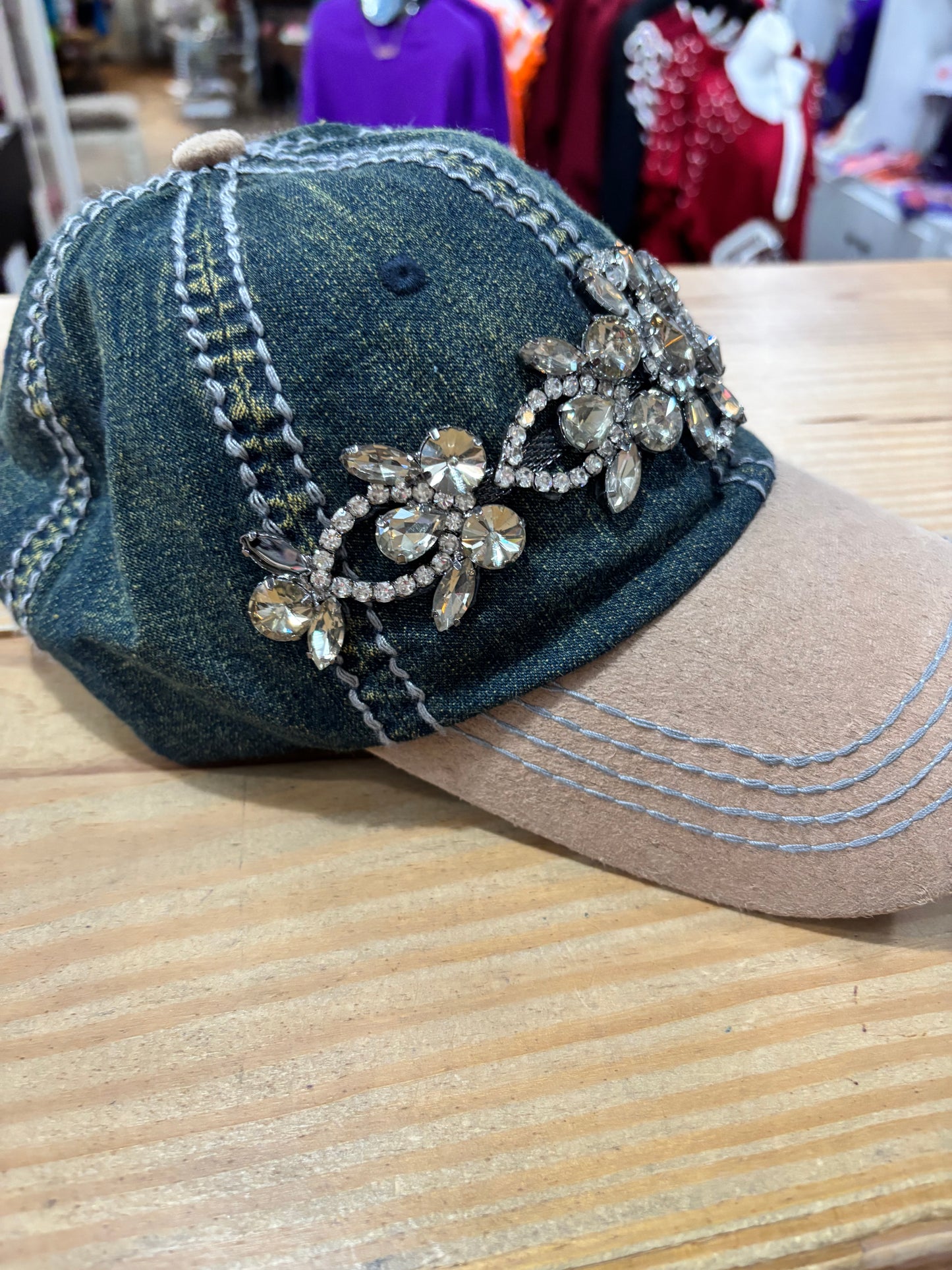 Olive & Pique Rhinestone Hat
