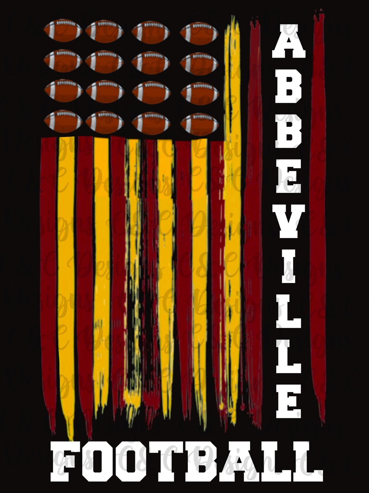 Abbeville Panthers- Flag