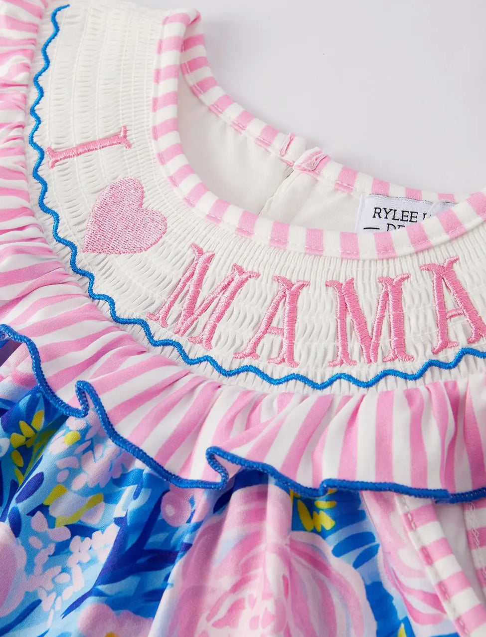 Girls Dress- I Love Mama