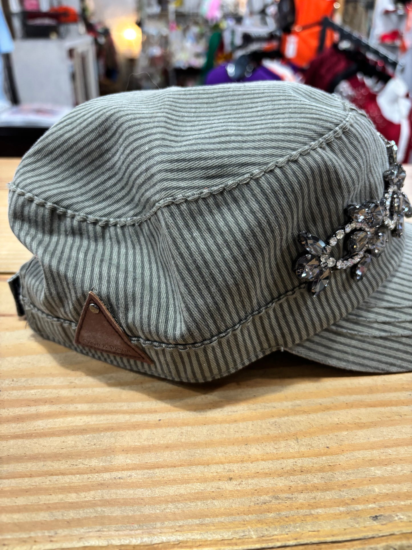 Olive & Pique Rhinestone Hat