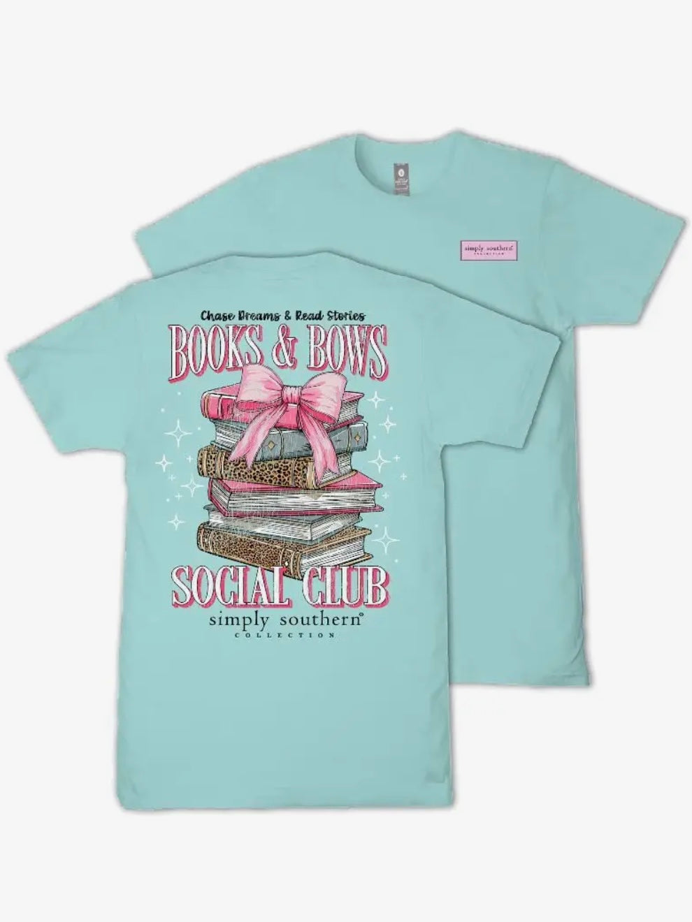 SS Youth Tshirt- Books & Bows