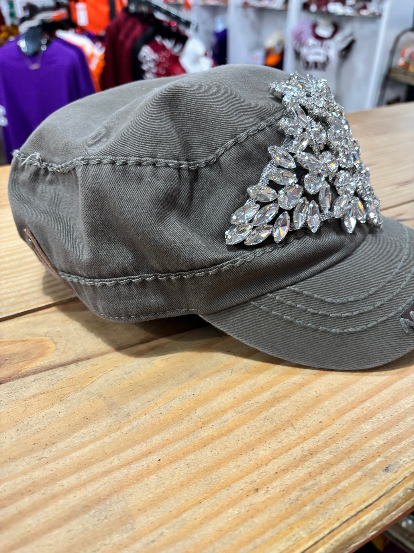 Olive & Pique Rhinestone Hat