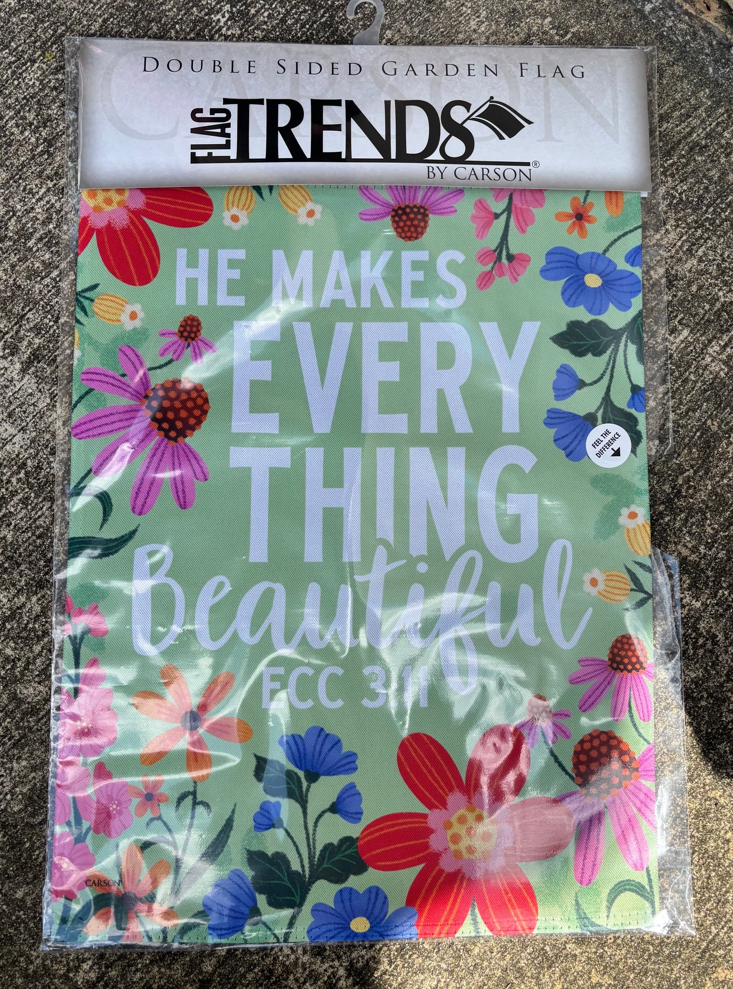 Garden Flag- He Makes Everything Beautiful