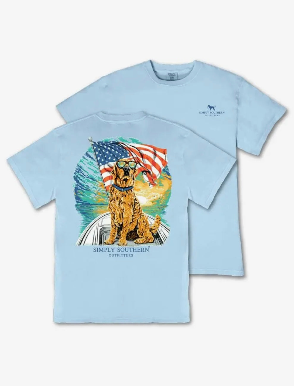 SS Youth Tshirt- American Dog