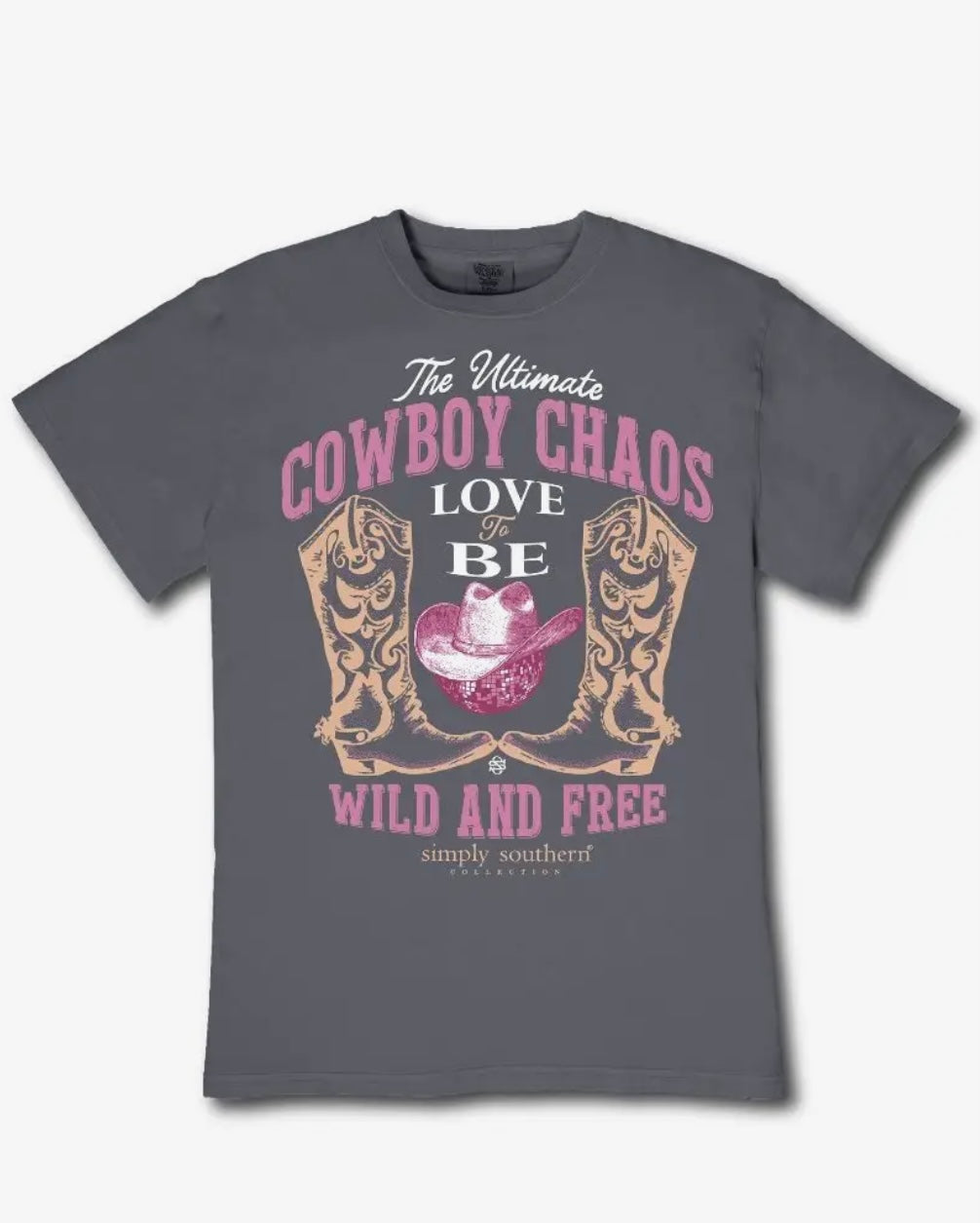 SS Women’s Tshirt- Cowboy Chaos