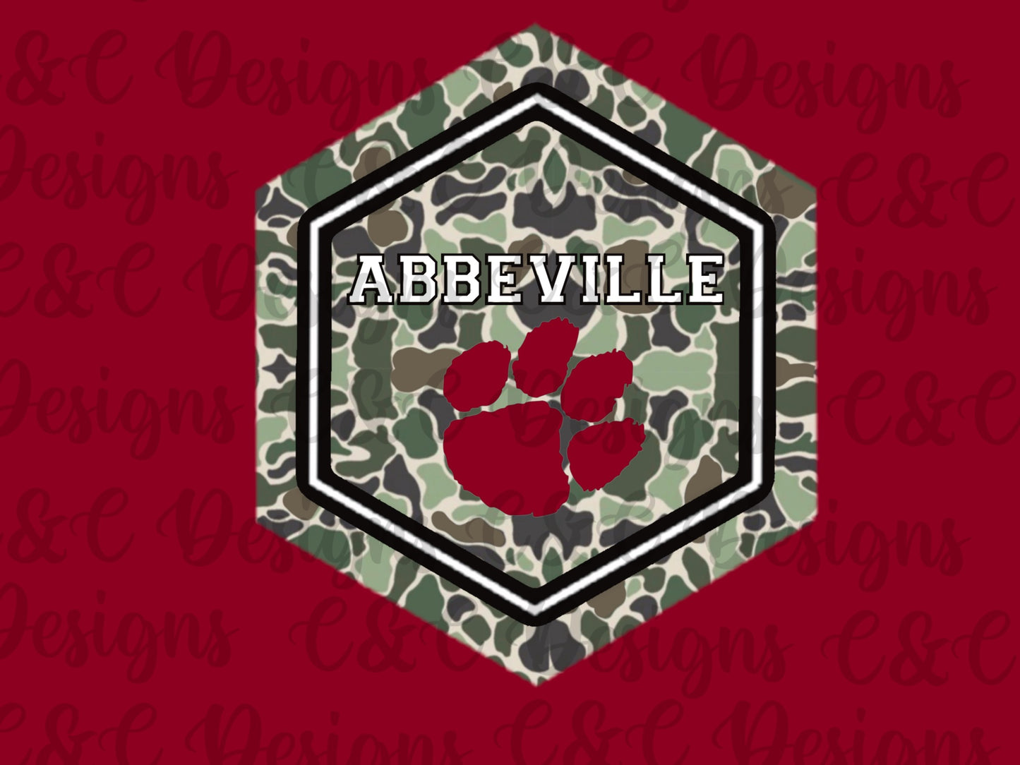 Abbeville Panthers- Abbeville Camo