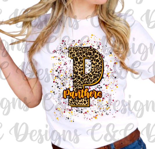 Abbeville Panthers- Panther Splatter