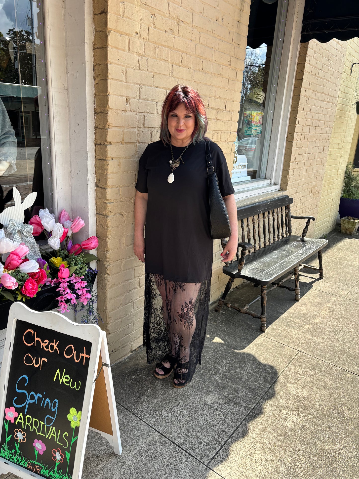 Lace Patchwork Dress