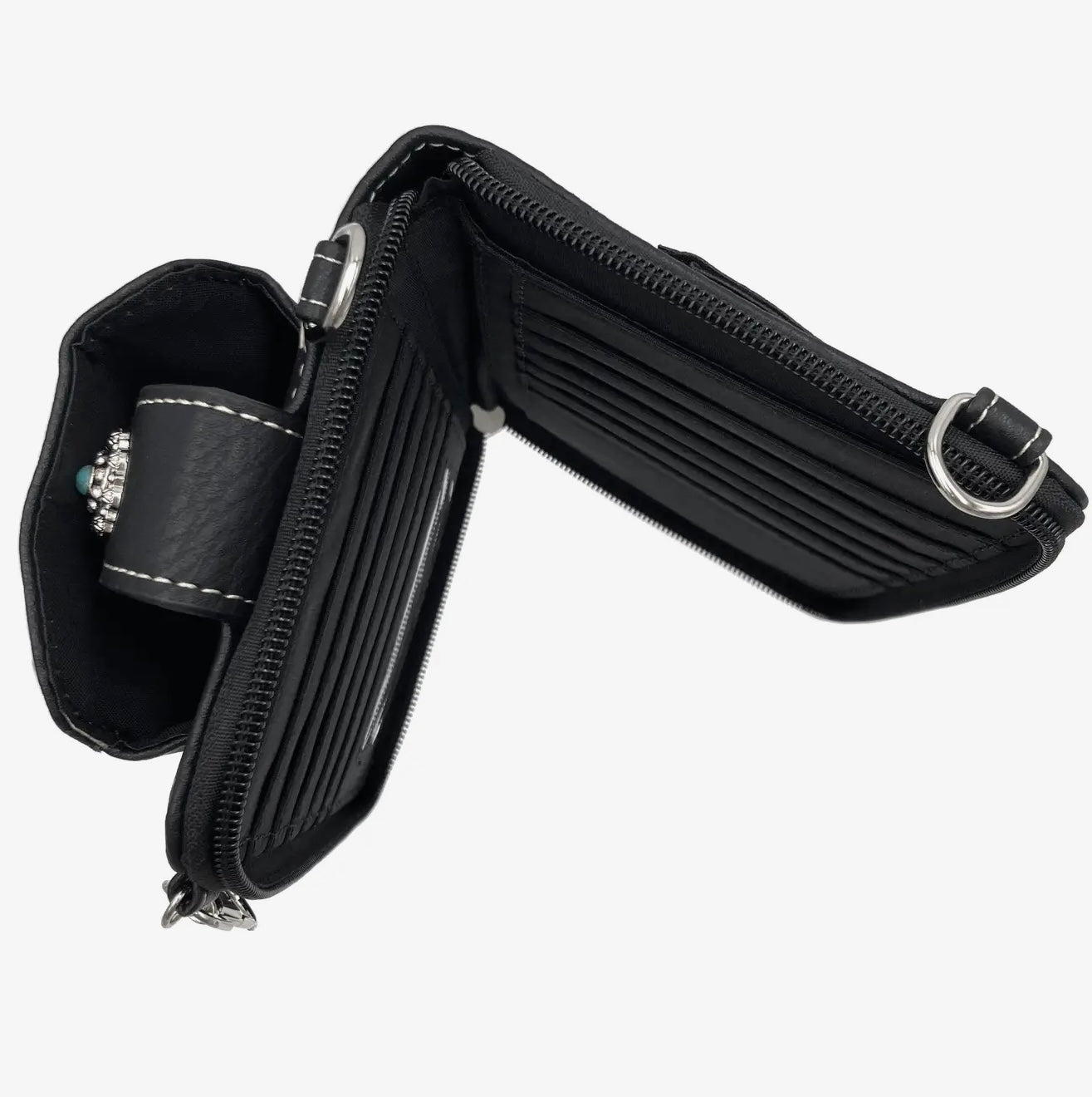 Crossbody Wristlet Wallet