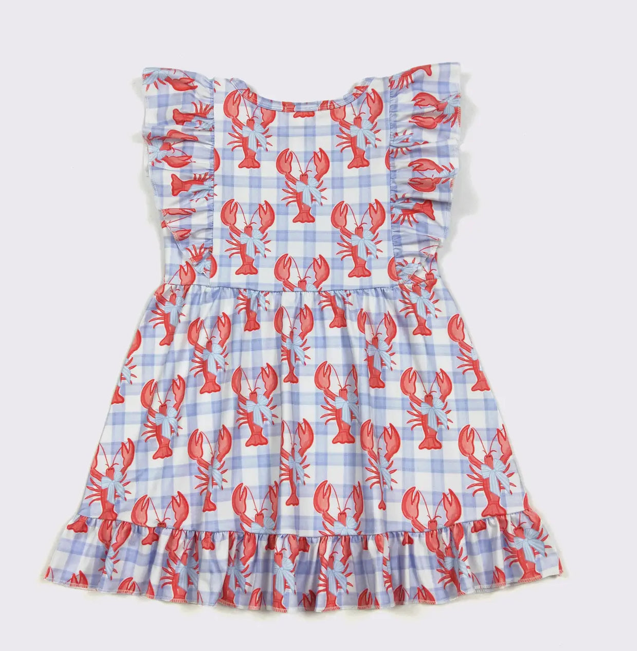 Girls Dress- Preppy Lobster