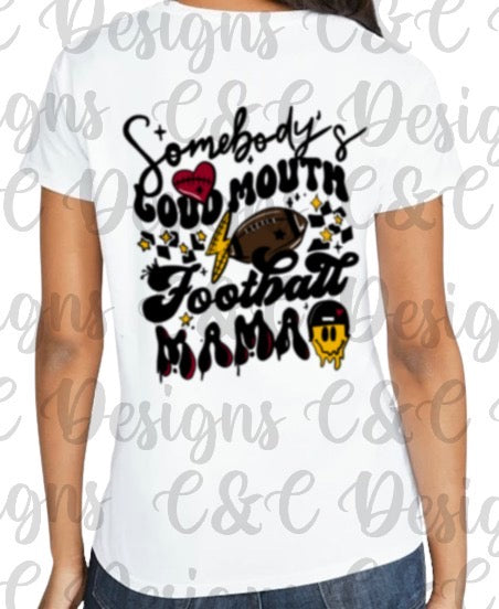 Abbeville Panthers- Somebody’s Loud Mouth Football Mama