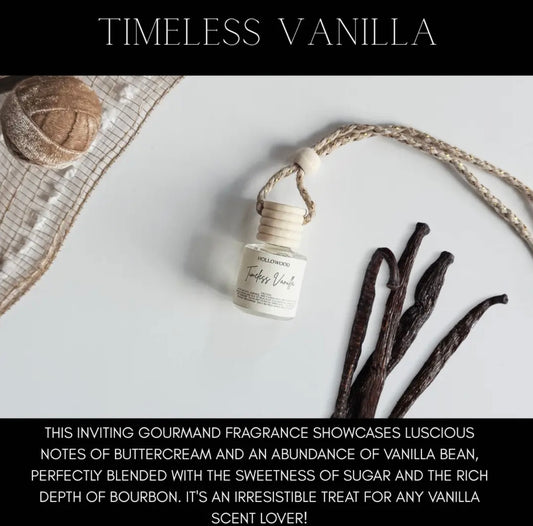 Hollowood Car Diffuser - Timeless Vanilla