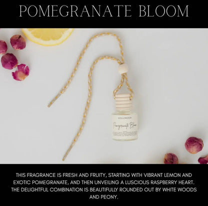 Hollowood Car Diffuser - Pomegranate Bloom