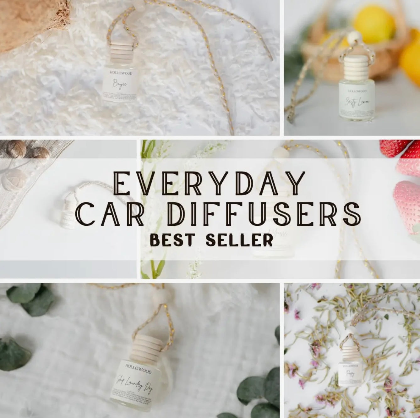 Hollowood Car Diffuser - Radiant Woods
