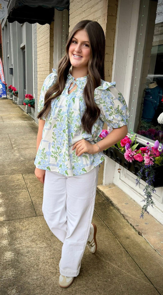 Floral Print Top