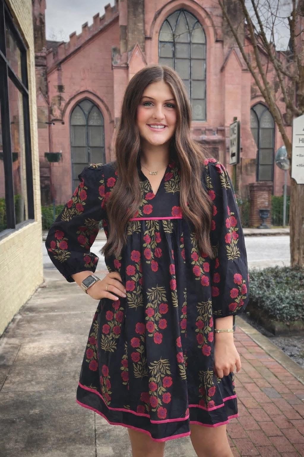Floral Print Dress