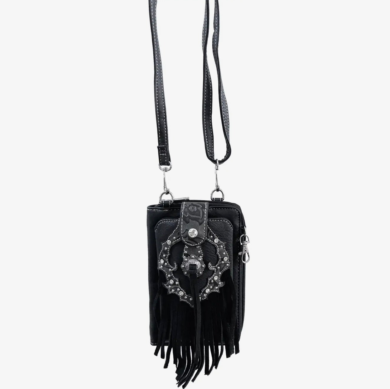 Crossbody Wristlet Wallet