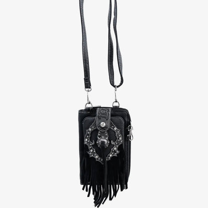 Crossbody Wristlet Wallet