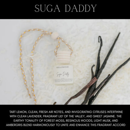 Hollowood Car Diffuser - Suga Daddy