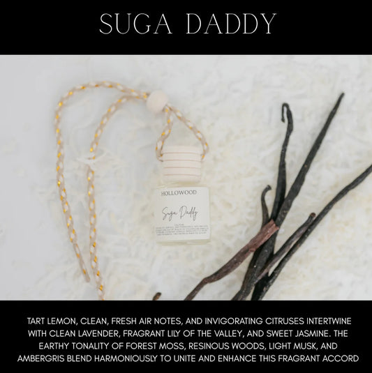 Hollowood Car Diffuser - Suga Daddy