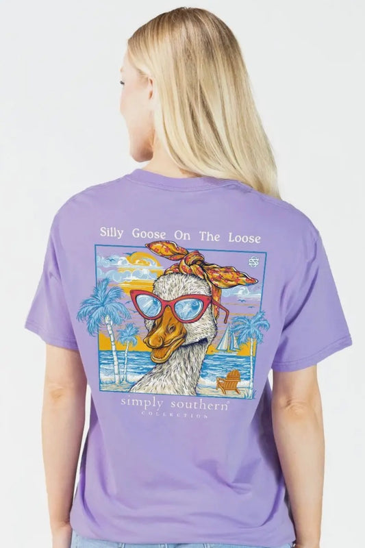 SS Women’s Tshirt- Silly Goose on the Loose
