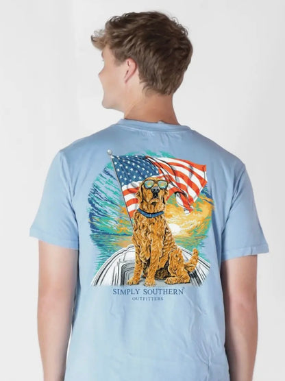 SS Men’s Tshirt- American Dog