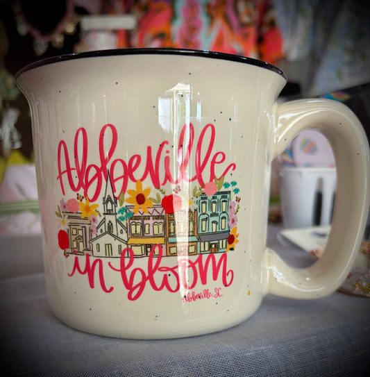 Abbeville in Bloom Ceramic Coffee Mug