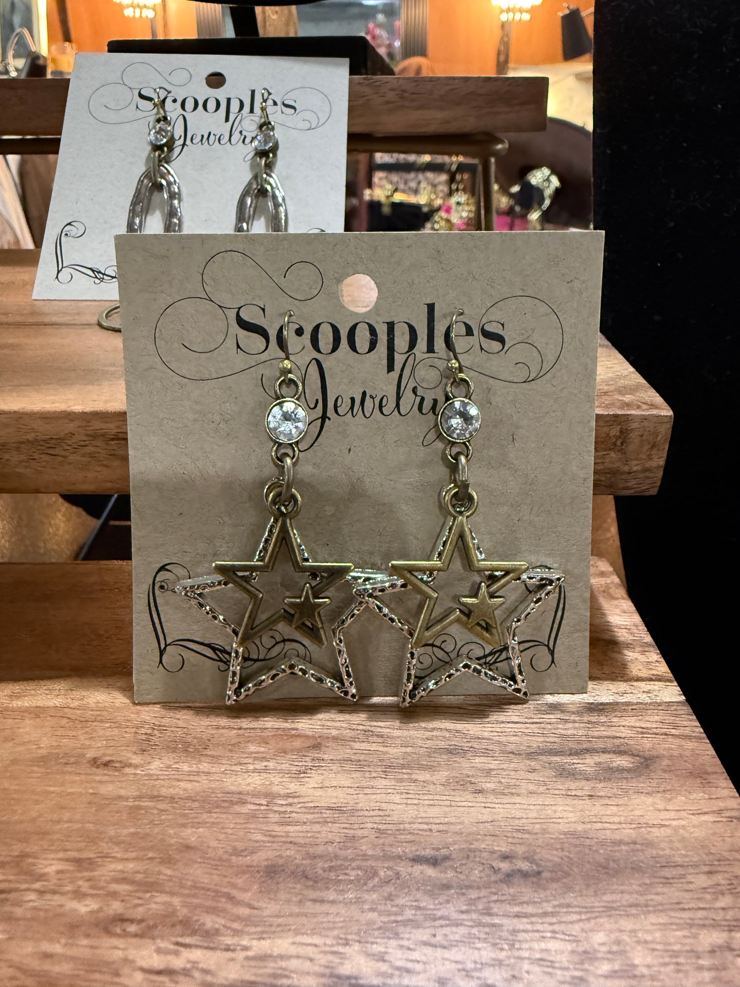 Scooples- Gypsy Star Earrings (#11)