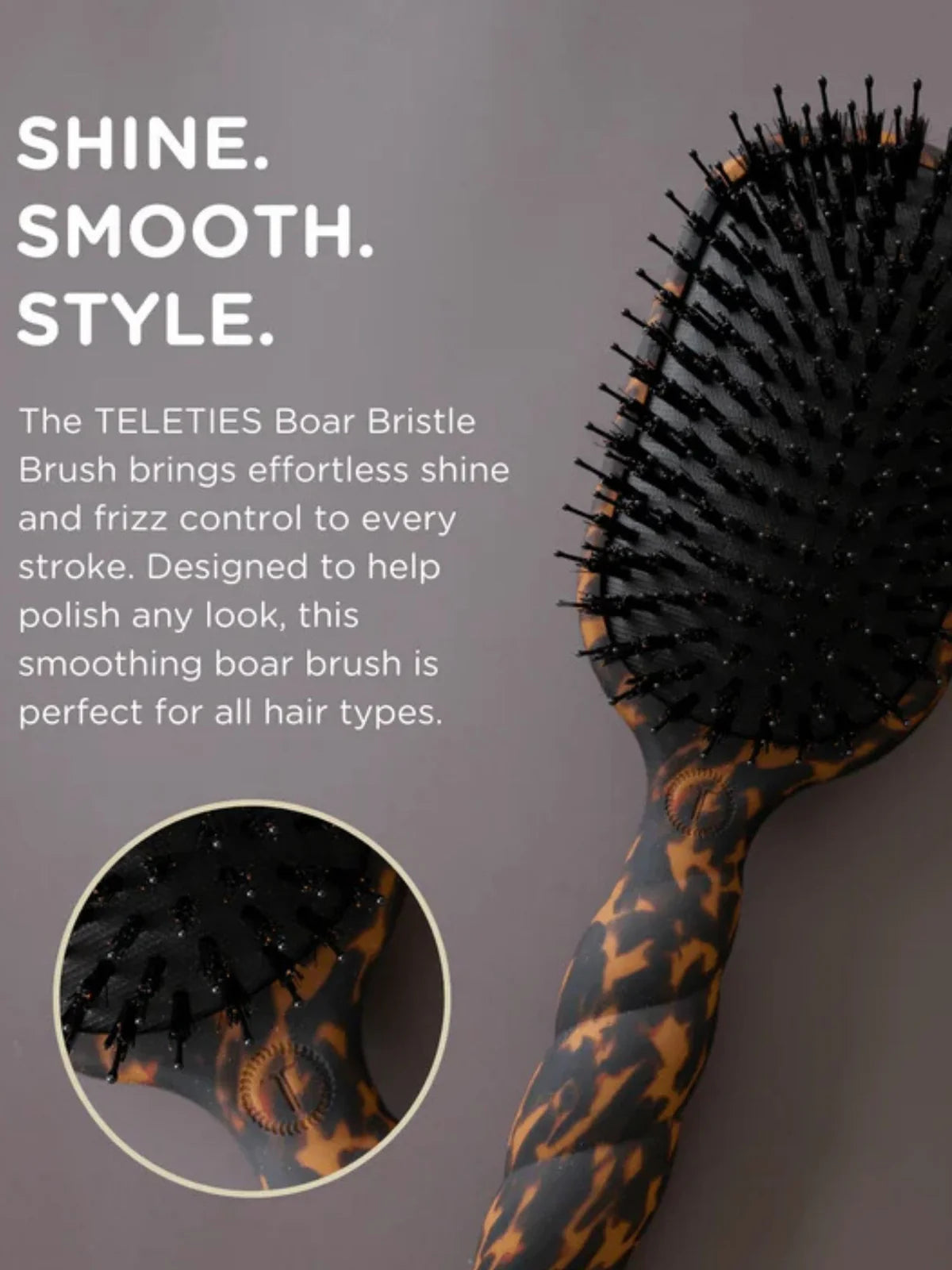 Teletie Boar Brush