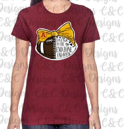 Abbeville Panthers- End Zone Gold