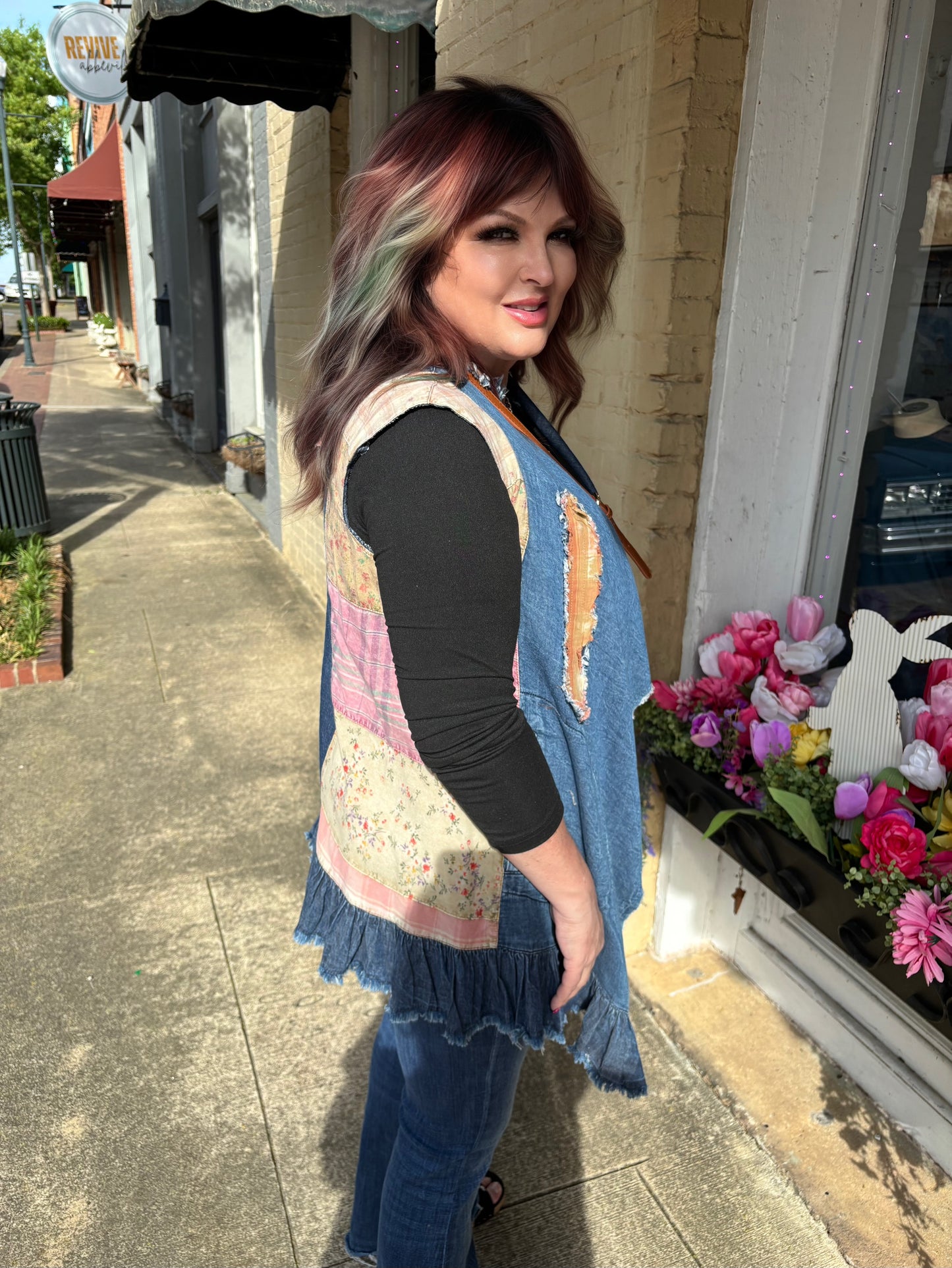 Patchwork Vest