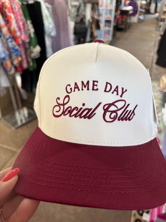 Game Day Social Club Hat