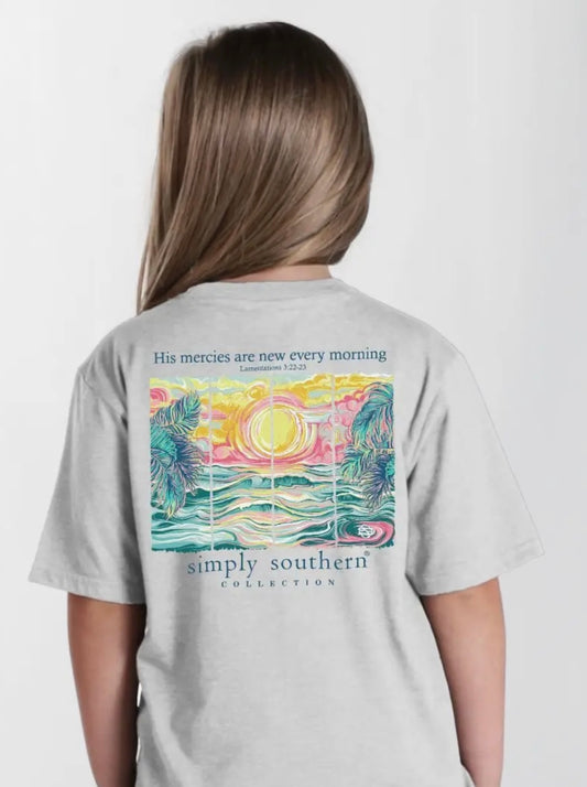 SS Youth Tshirt- His Mercies Are New Every Morning