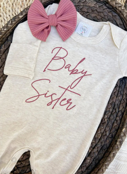 Onesie- Baby Sister