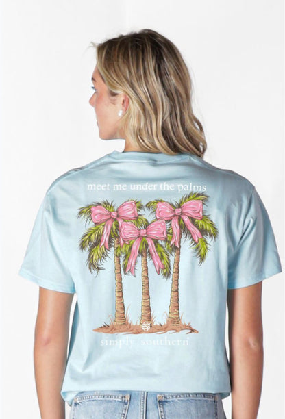 SS Women’s Tshirt- Meet Me Under The Palms
