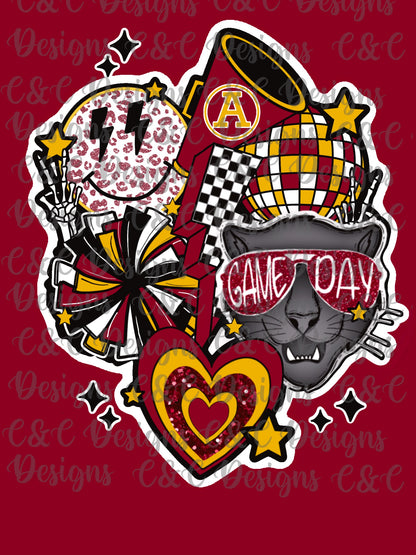 Abbeville Panthers- Abbeville Glam