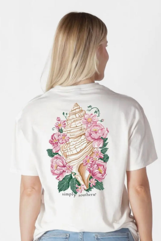 SS Women’s Tshirt- Conch Shell
