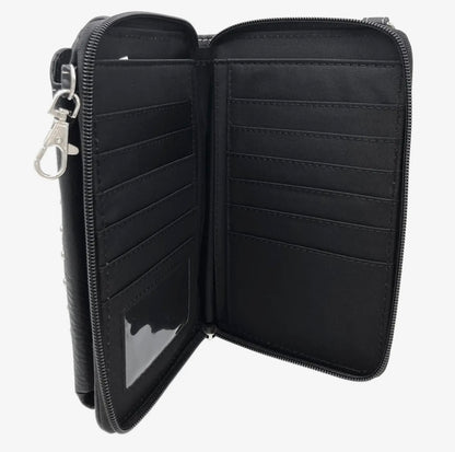 Crossbody Wristlet Wallet
