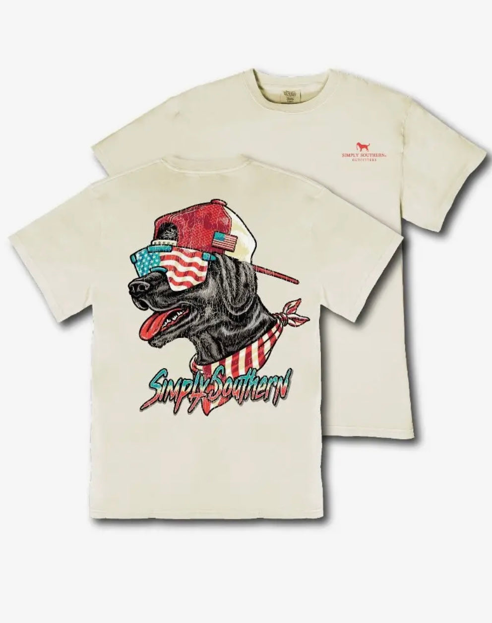 SS Men’s Tshirt- USA Dog