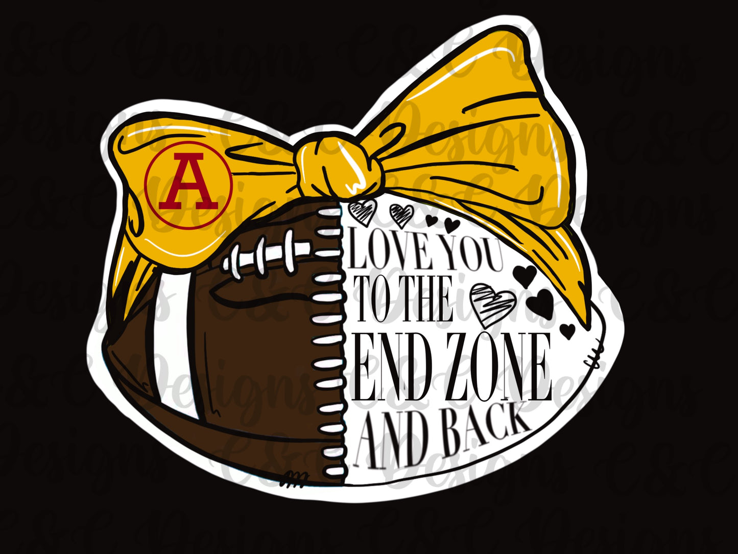 Abbeville Panthers- End Zone Gold