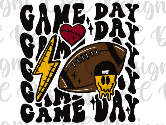 Abbeville Panthers- Game Day (Front & Back Print)