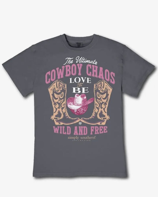 SS Women’s Tshirt- Cowboy Chaos