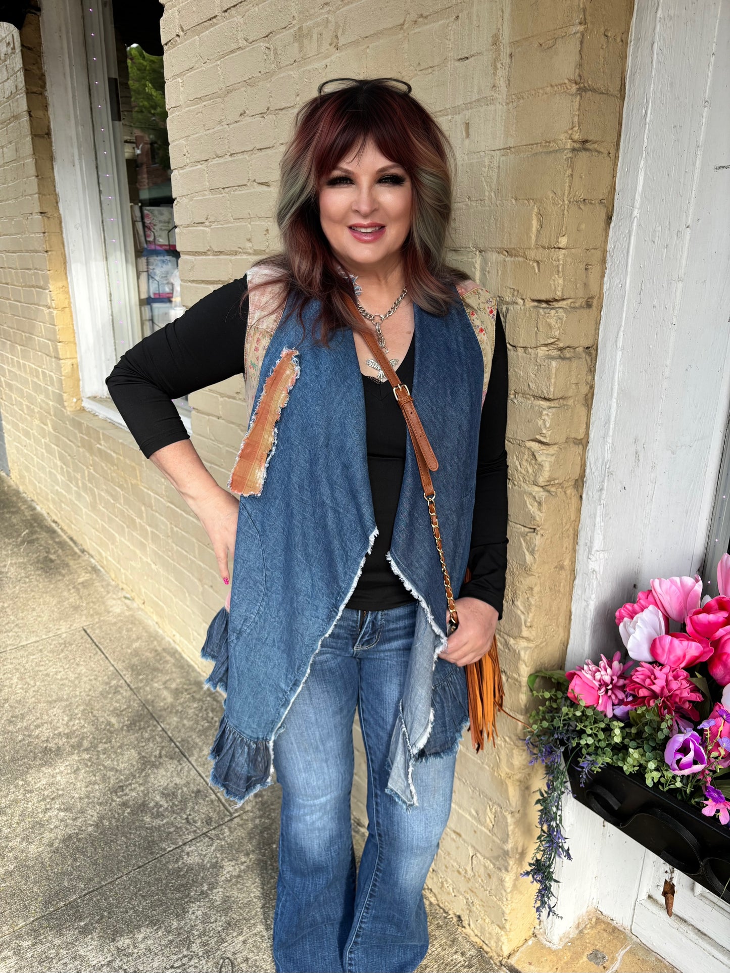Patchwork Vest
