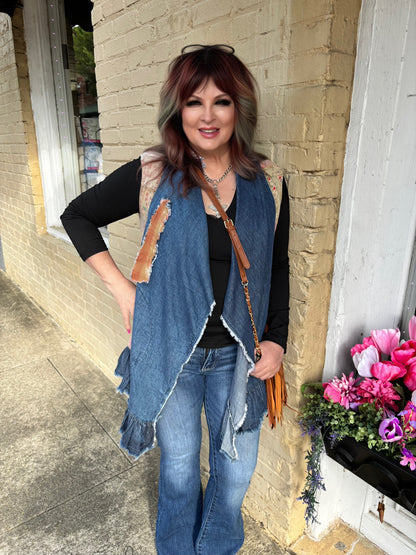 Patchwork Vest