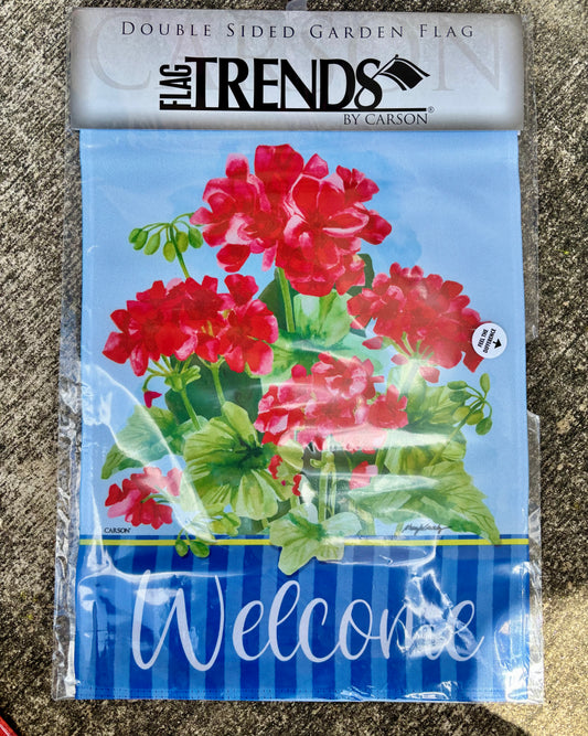 Garden Flag- Welcome