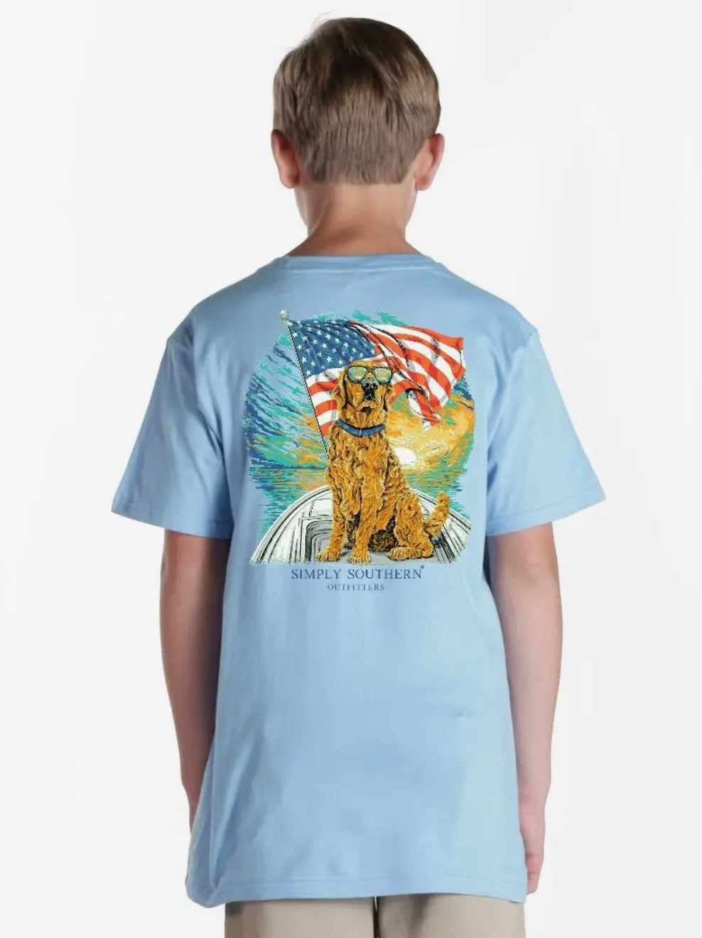 SS Youth Tshirt- American Dog