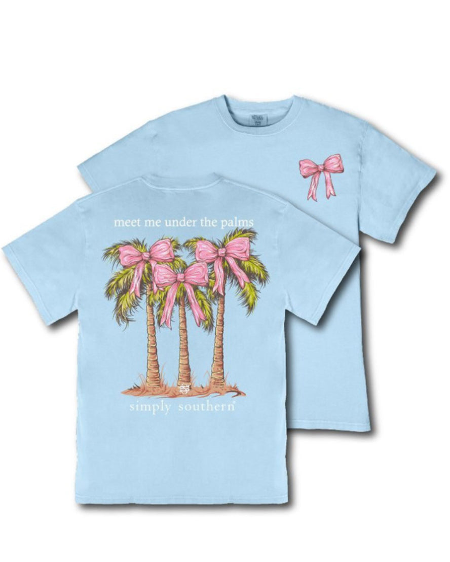 SS Women’s Tshirt- Meet Me Under The Palms