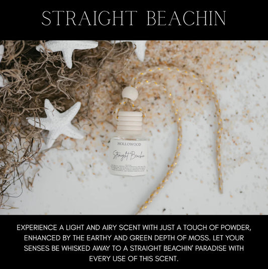 Hollowood Car Diffuser - Straight Beachin