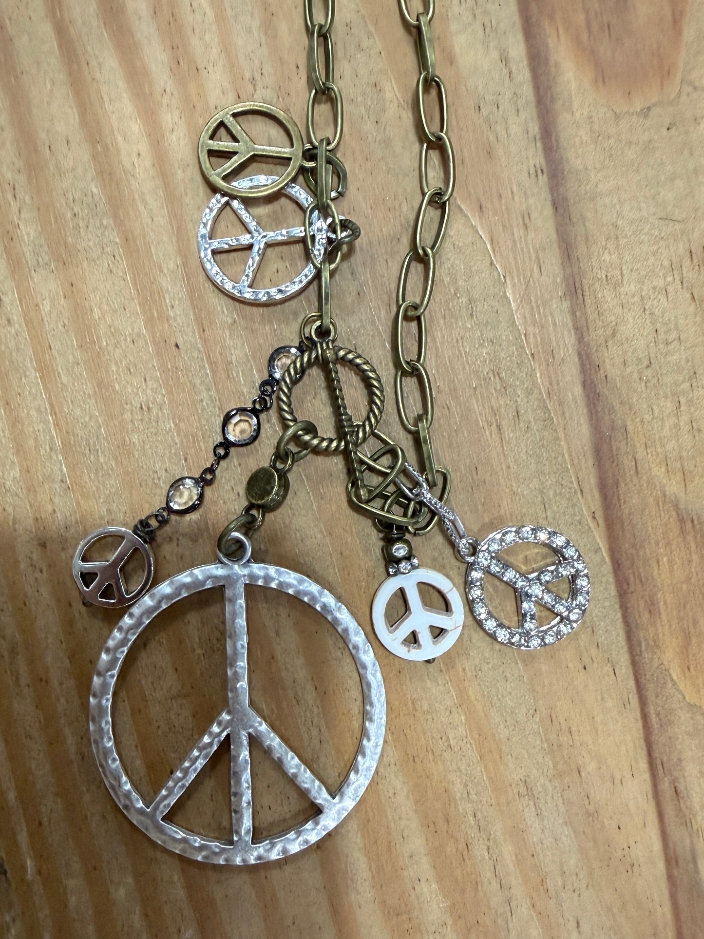 Scooples- Gypsy Peace Necklace (#4)