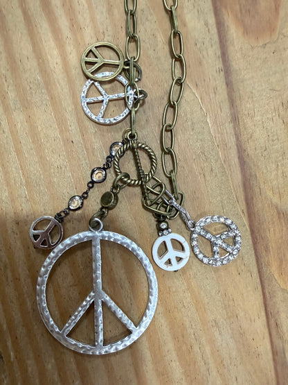 Scooples- Gypsy Peace Necklace (#4)